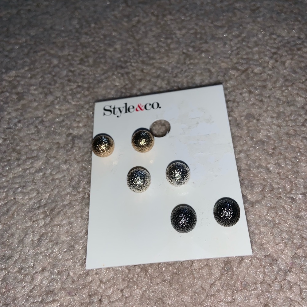 New earrings